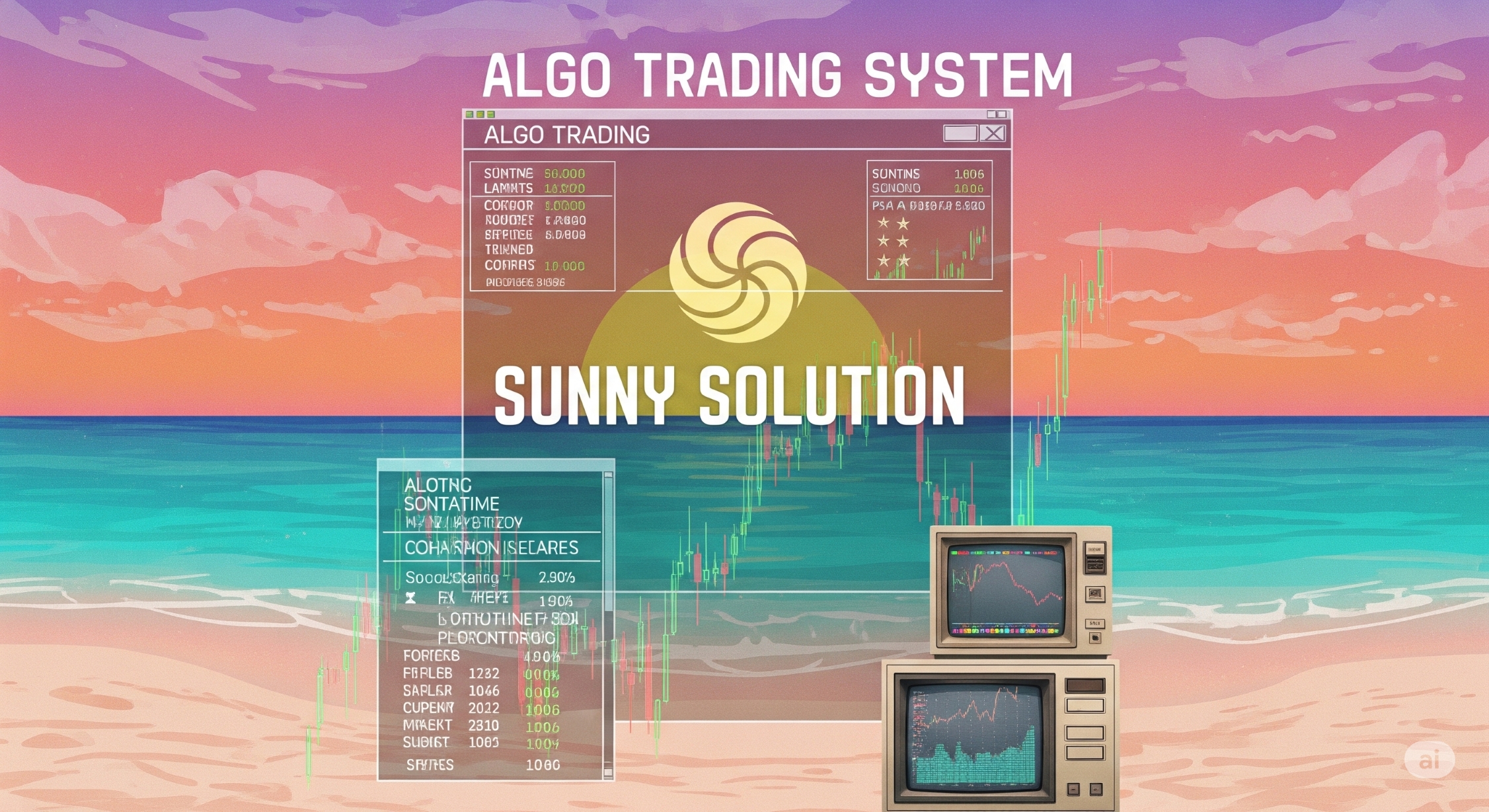 Sunny solution hero background